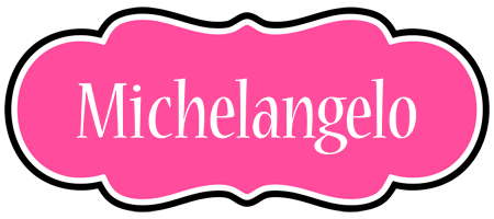 Michelangelo invitation logo