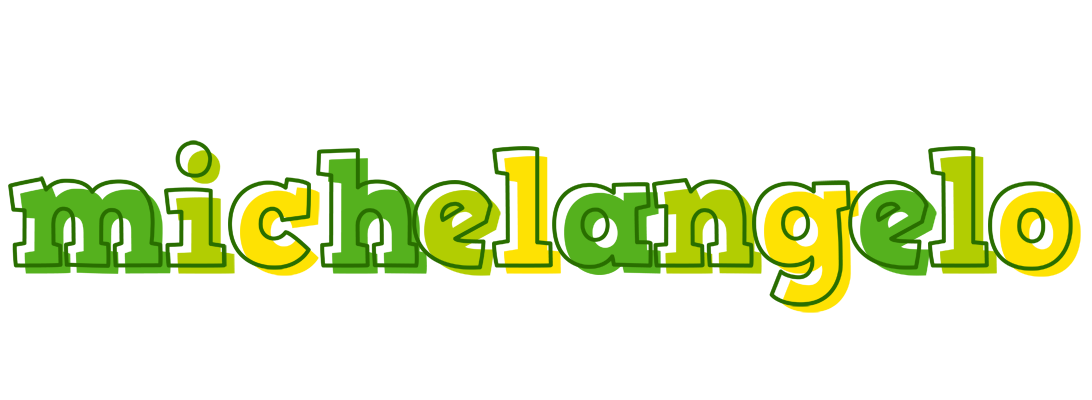 Michelangelo juice logo
