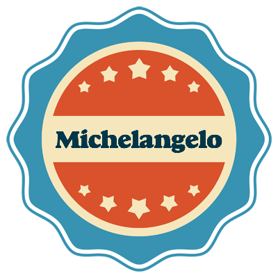 Michelangelo labels logo