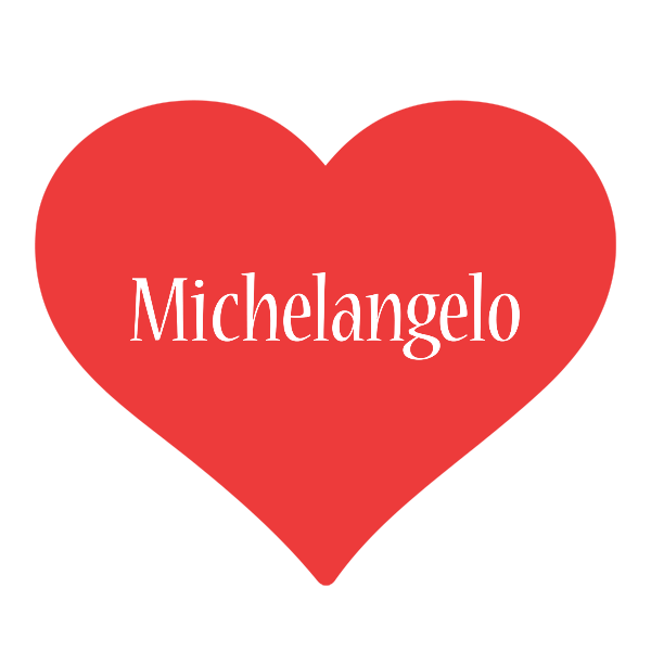 Michelangelo love logo