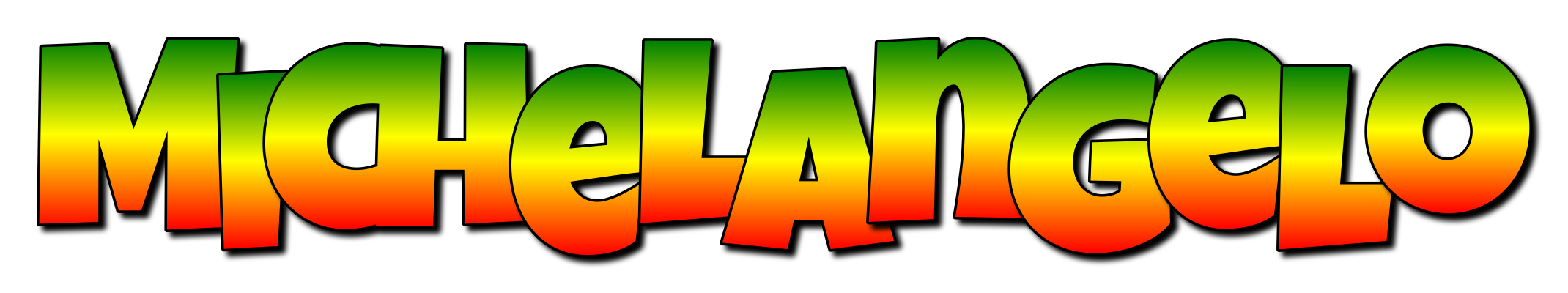 Michelangelo mango logo