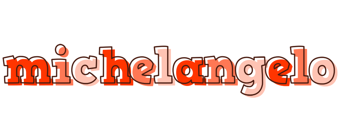 Michelangelo paint logo