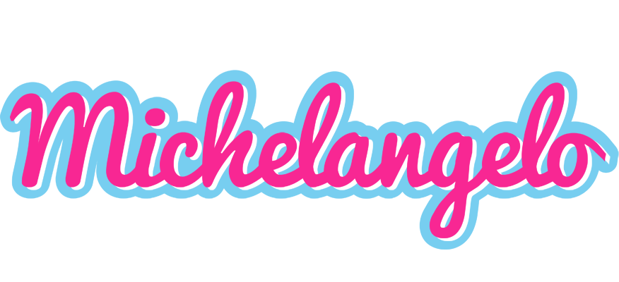 Michelangelo popstar logo