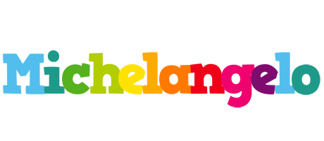 Michelangelo rainbows logo