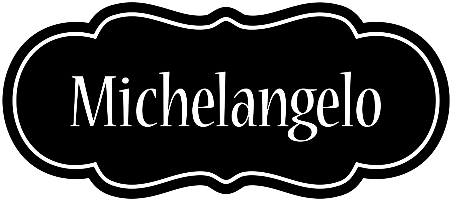 Michelangelo welcome logo