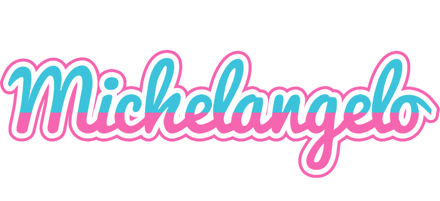 Michelangelo woman logo