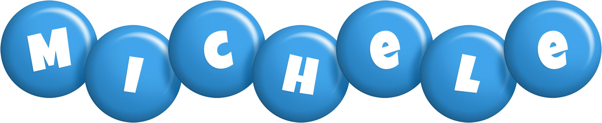 Michele candy-blue logo