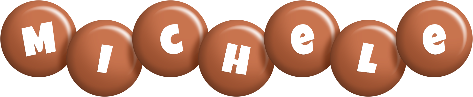 Michele candy-brown logo