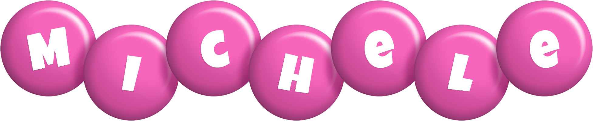 Michele candy-pink logo