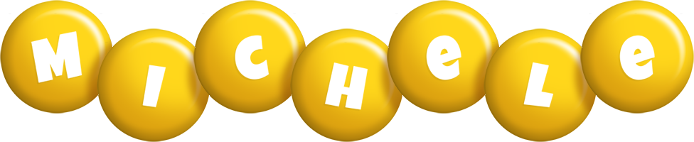 Michele candy-yellow logo