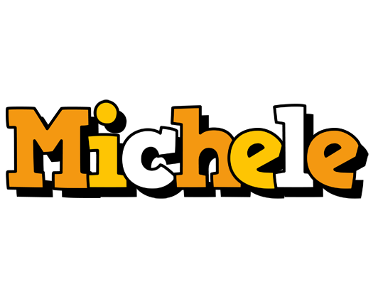 Michele cartoon logo
