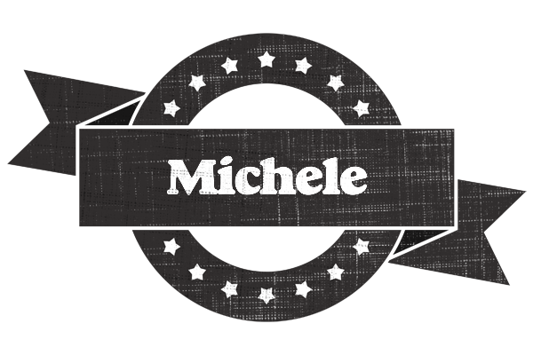 Michele grunge logo