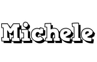 Michele snowing logo