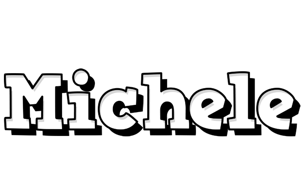 Michele snowing logo