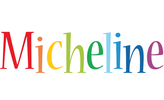 Micheline birthday logo
