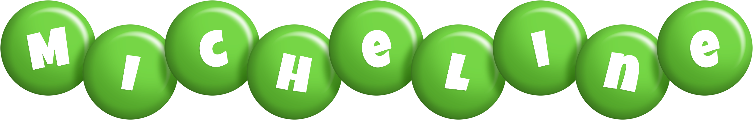 Micheline candy-green logo