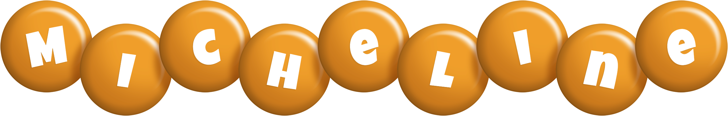 Micheline candy-orange logo