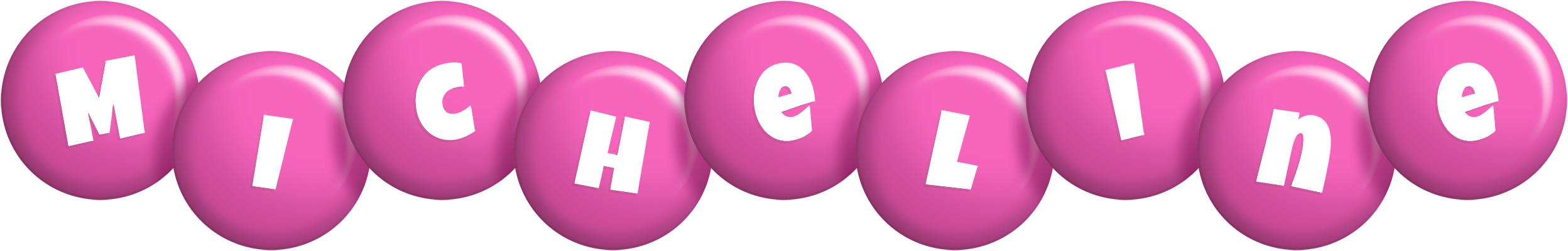 Micheline candy-pink logo