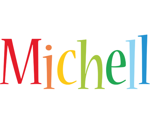 Michell birthday logo