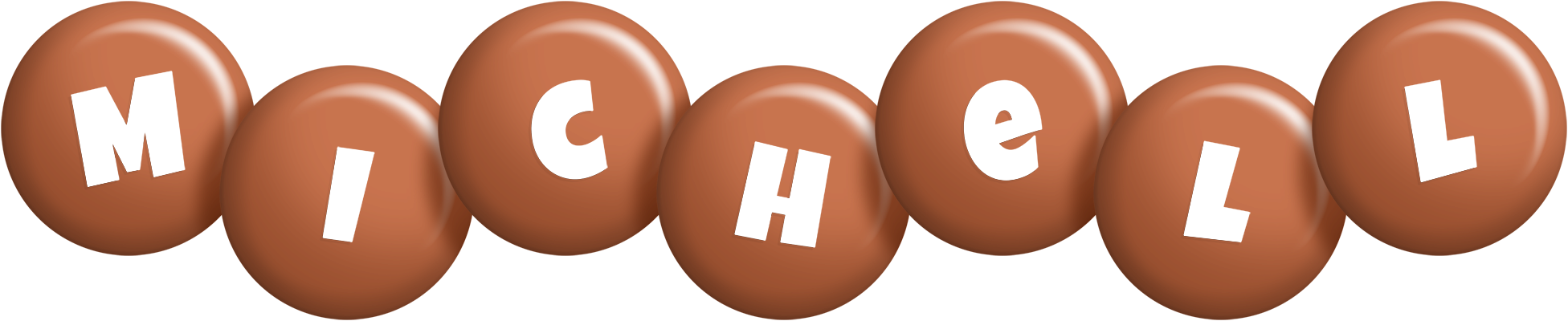 Michell candy-brown logo
