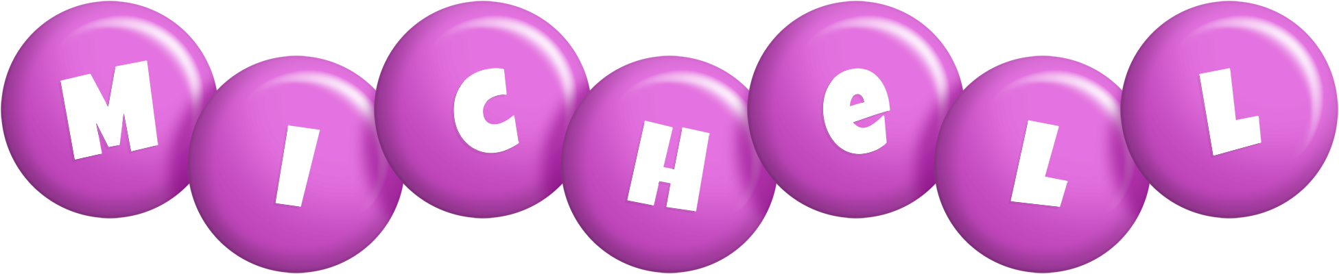 Michell candy-purple logo