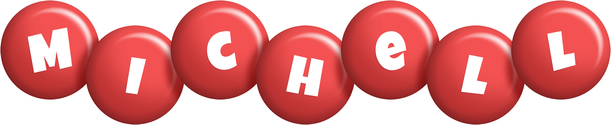 Michell candy-red logo