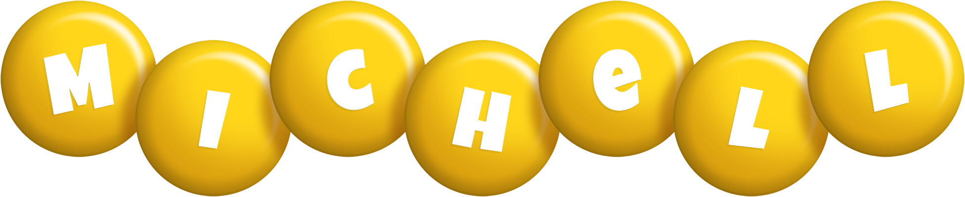 Michell candy-yellow logo