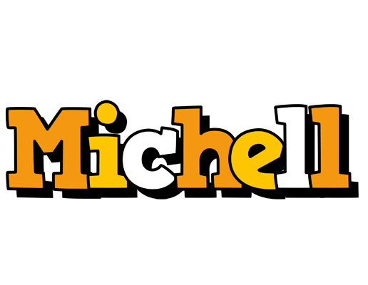 Michell cartoon logo