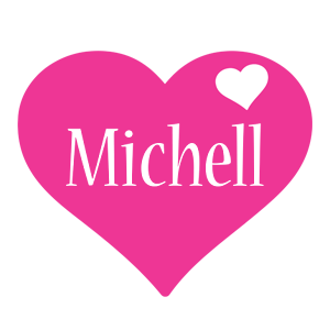 Michell love-heart logo