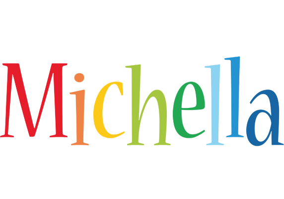 Michella birthday logo