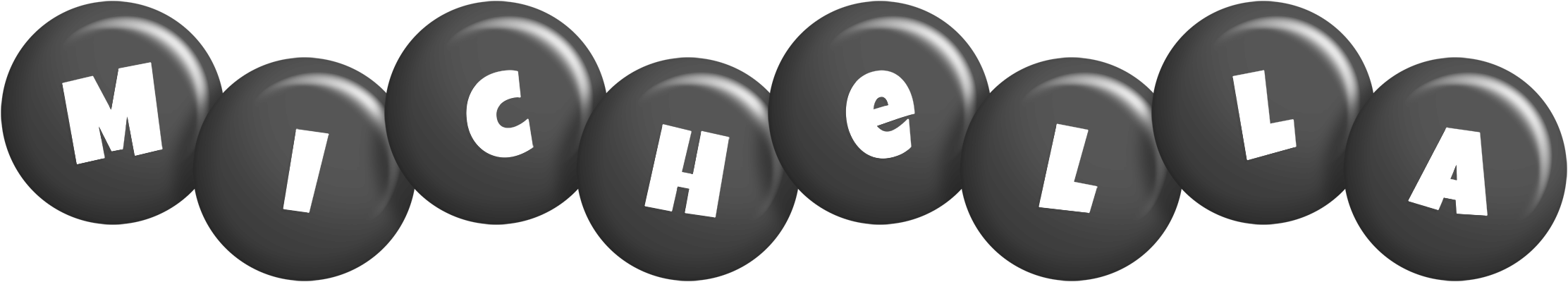 Michella candy-black logo