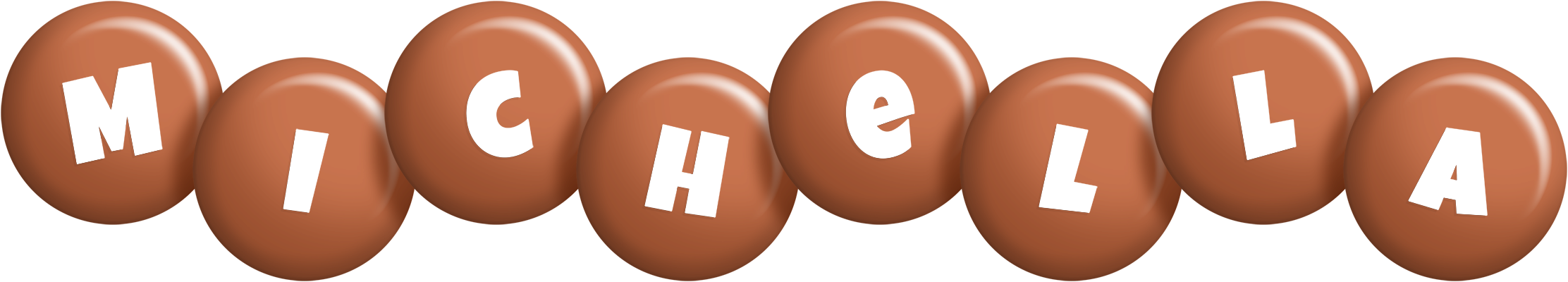 Michella candy-brown logo