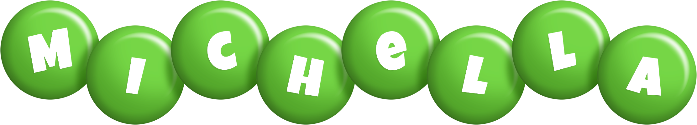 Michella candy-green logo
