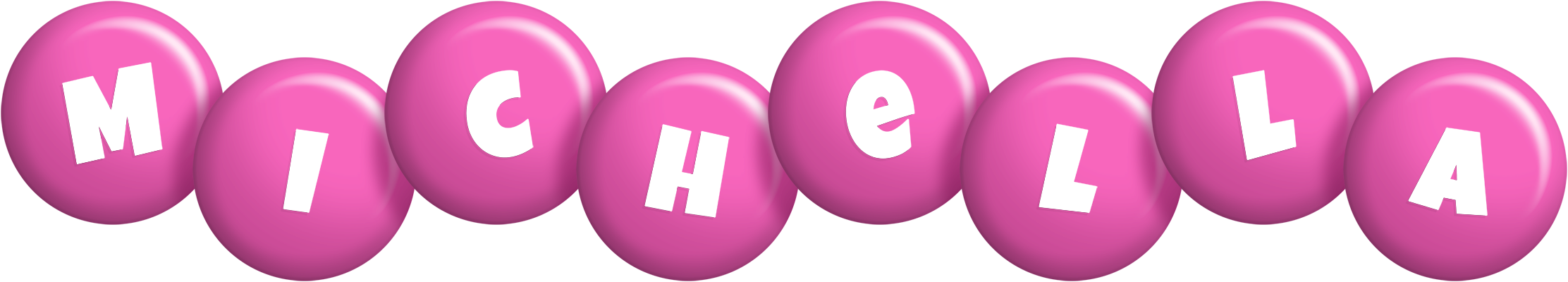 Michella candy-pink logo