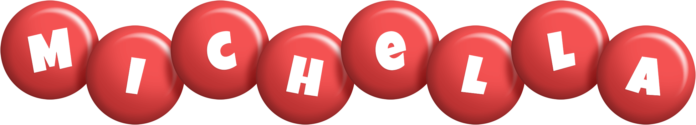 Michella candy-red logo