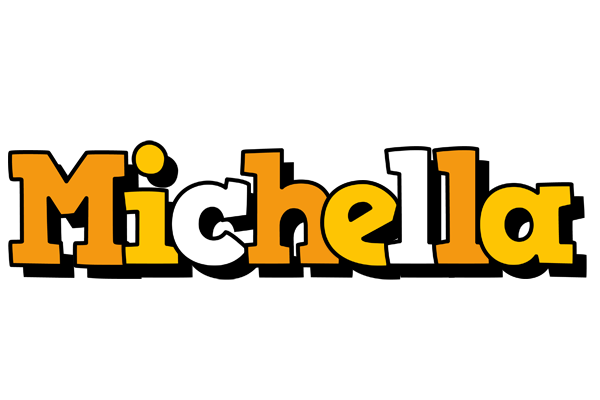 Michella cartoon logo