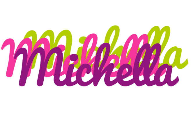 Michella flowers logo