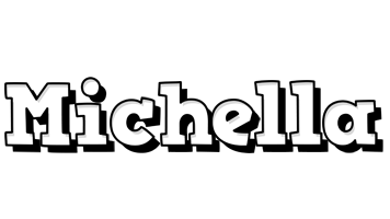 Michella snowing logo