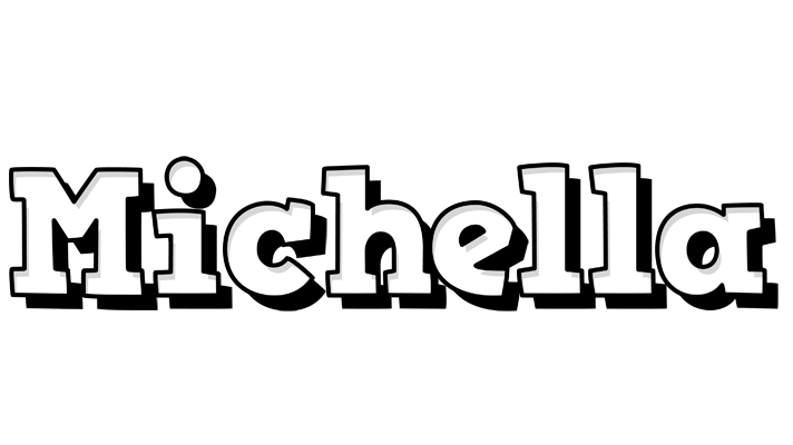 Michella snowing logo