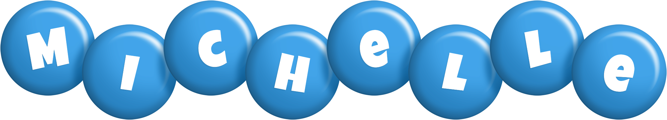 Michelle candy-blue logo