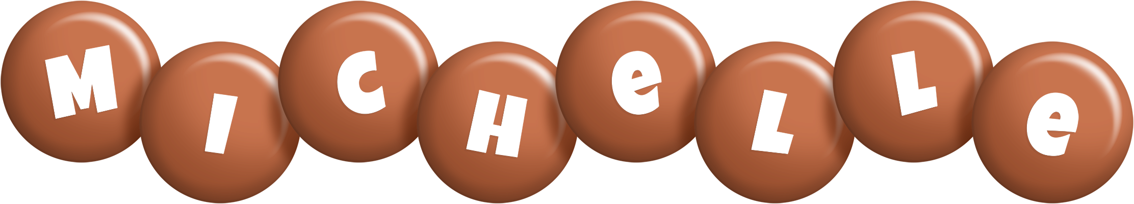 Michelle candy-brown logo