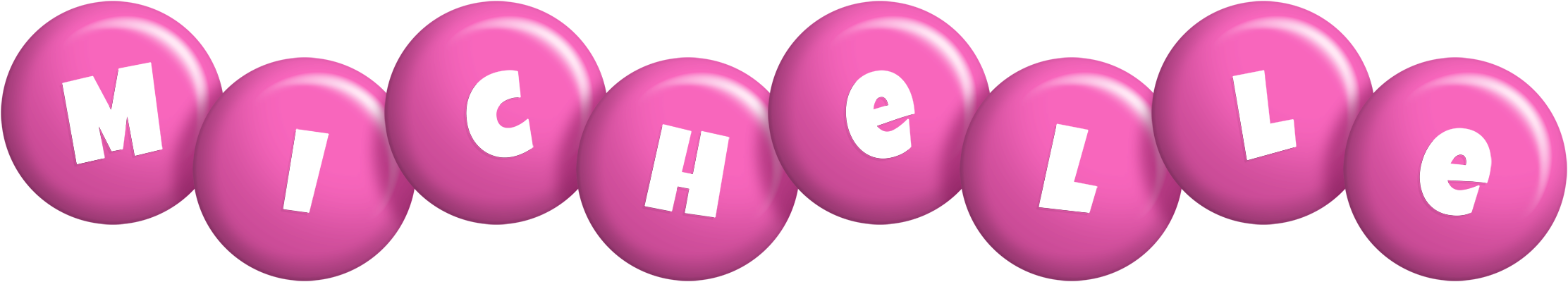 Michelle candy-pink logo