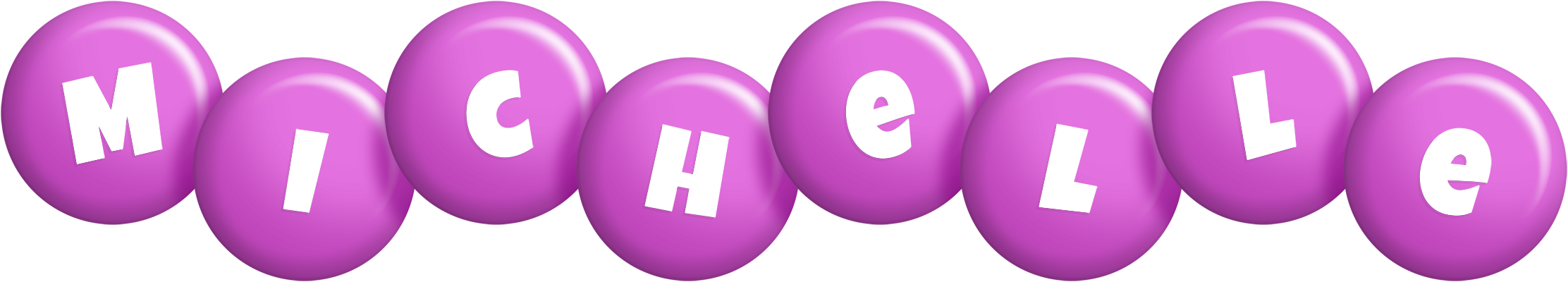 Michelle candy-purple logo