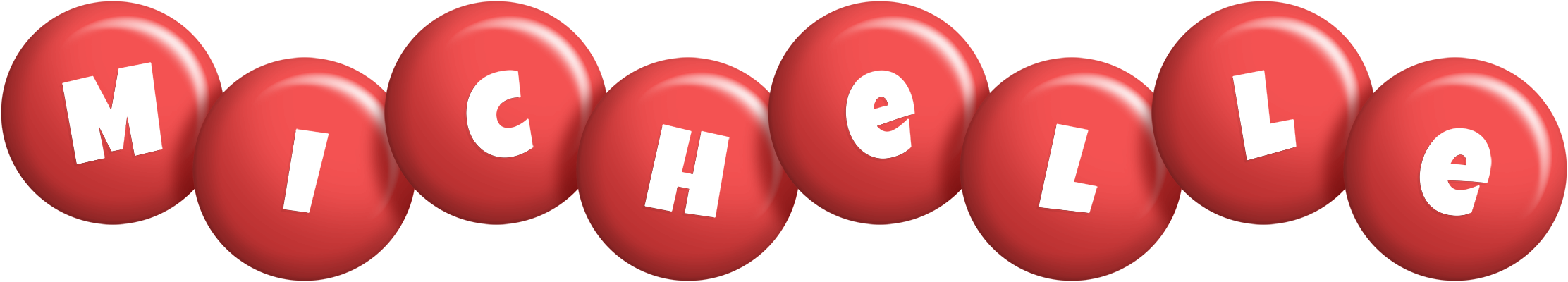 Michelle candy-red logo