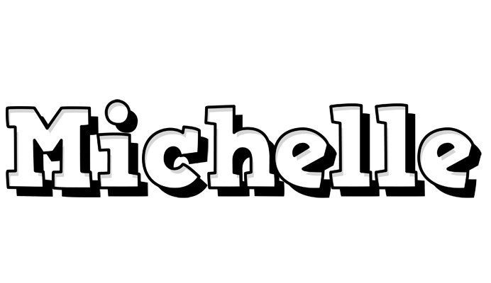 Michelle snowing logo