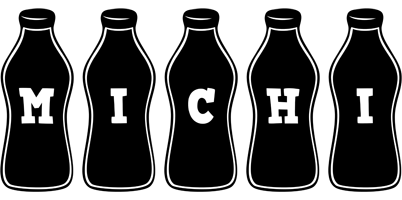 Michi bottle logo
