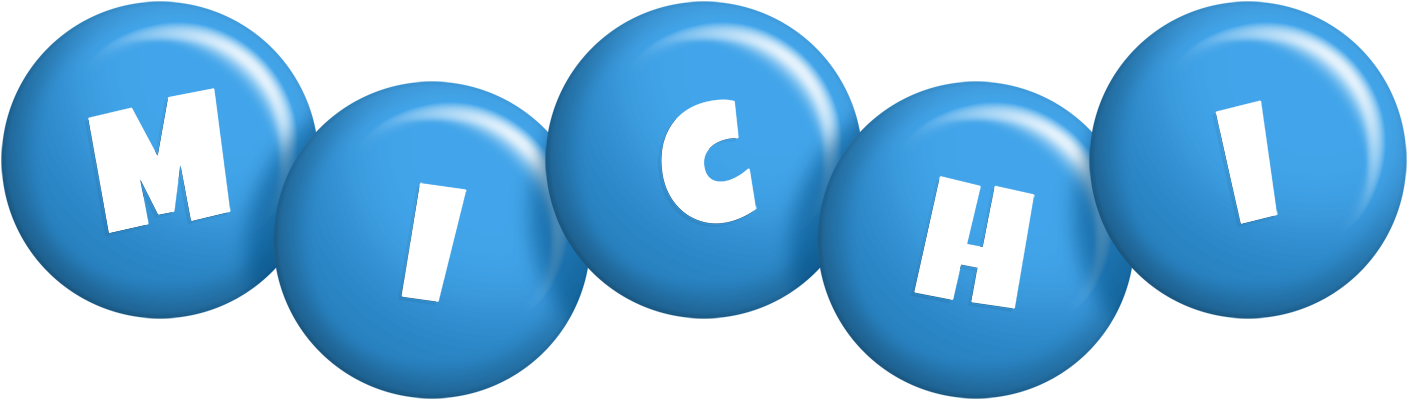 Michi candy-blue logo