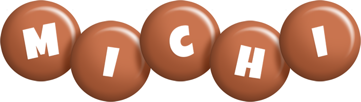 Michi candy-brown logo