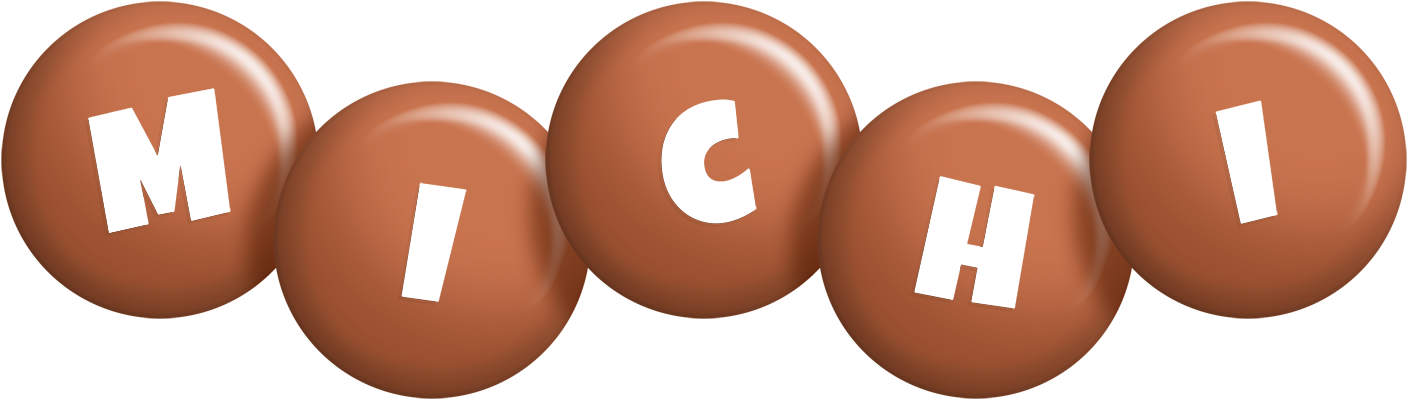 Michi candy-brown logo
