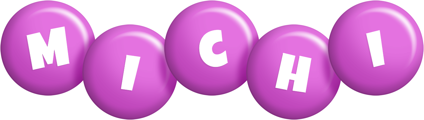 Michi candy-purple logo